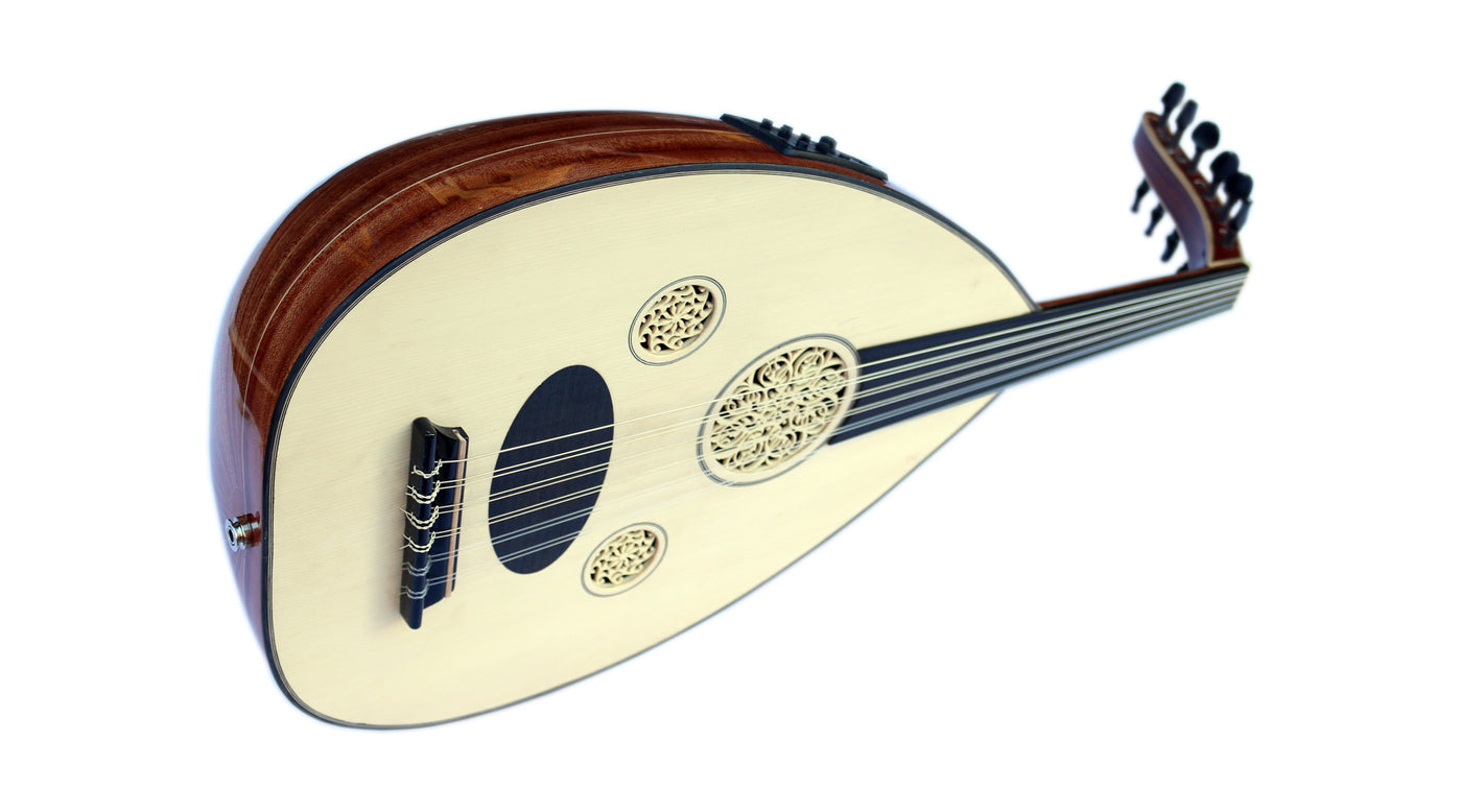 Turkish Professional Electric Oud Stage HSO-302E