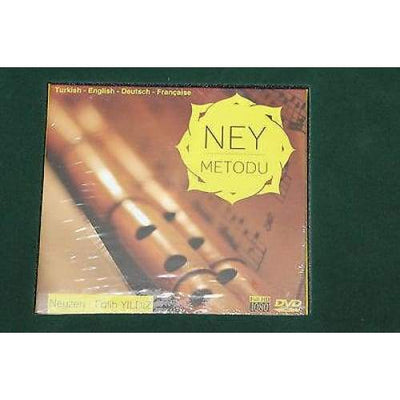 Turkish Plastic Ney Dvd Book Cd English German French
