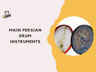 Wichtigste persische Trommelinstrumente