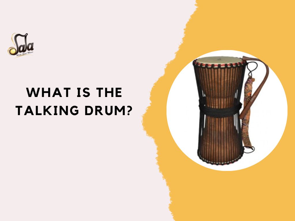 West African talking drum hourglass-shaped pressure drum explained for beginners