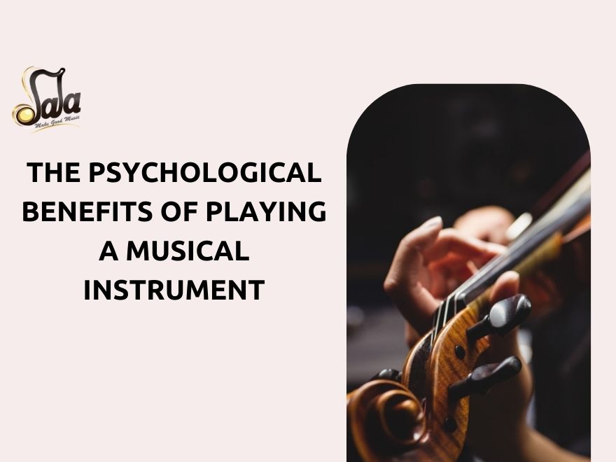 Psychological and mental health benefits of playing a musical instrument
