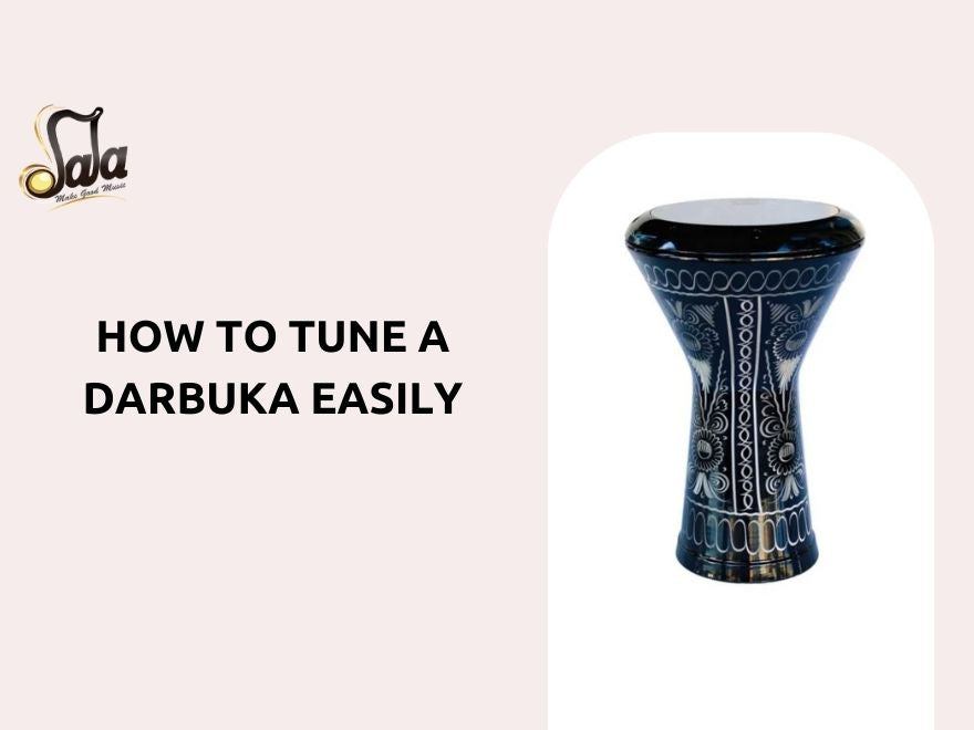 Easy step-by-step guide to tuning a Turkish or Egyptian darbuka head