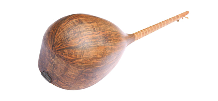 Special walnut Persian tanboor MOT-4 long-neck Kurdish Sufi stringed instrument
