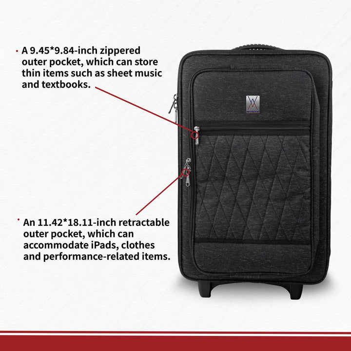 Sala darbuka travel case FLY-4 with dual storage pockets