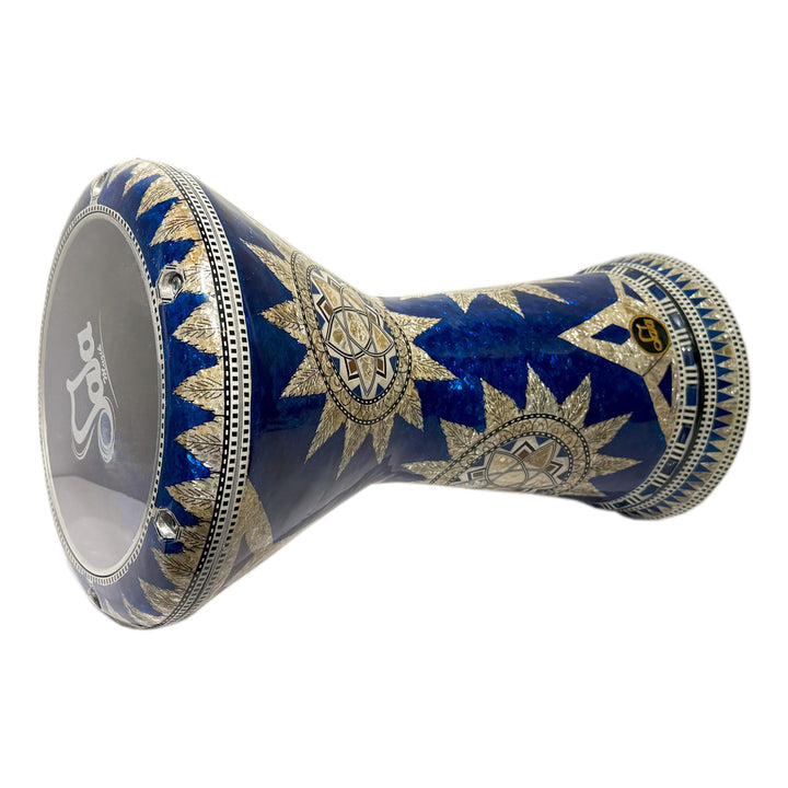 Sala darbuka SKY-2 blue pearl finish