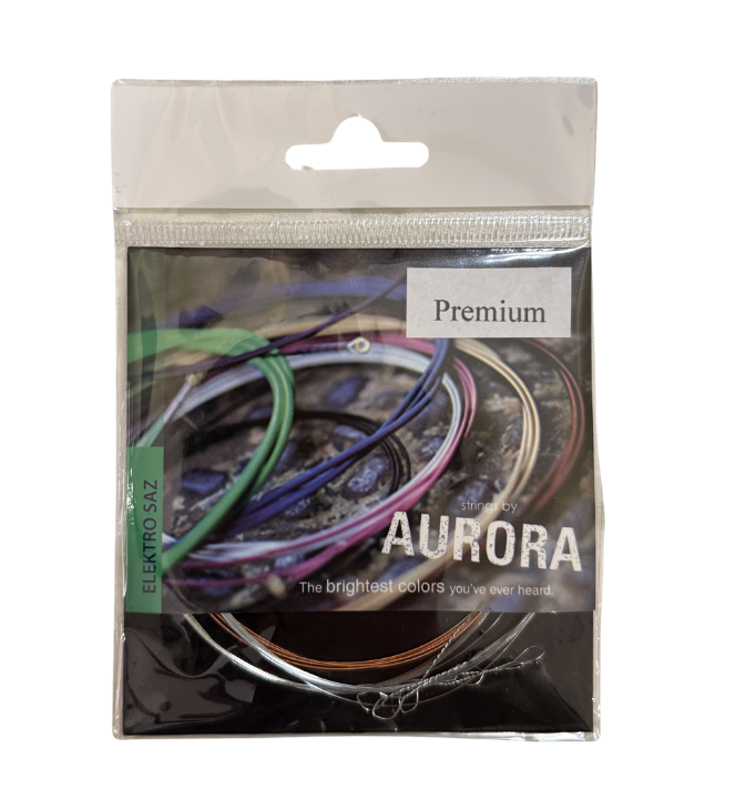 Aurora Premium Electric Saz Strings Loop End Set AES-6