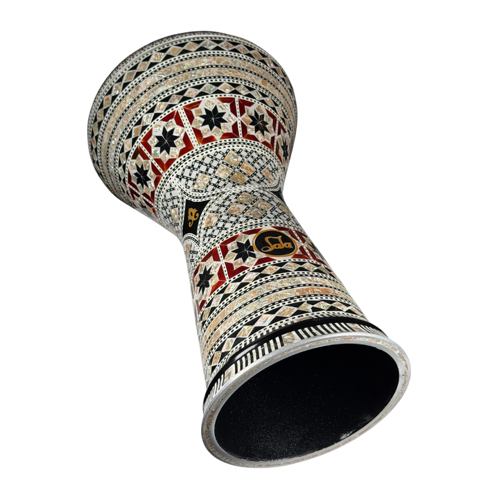 Professional pearl inlaid Egyptian darbuka MOP-2 for stage and studio