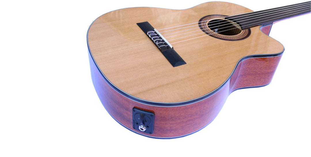 Professional Fretless Classical Guitar With EQ CP-4