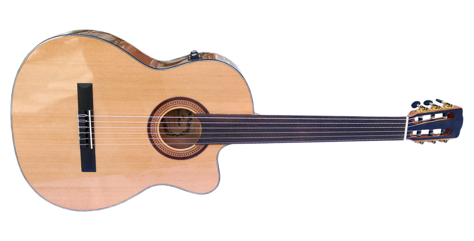 Professional Fretless Classical Guitar With EQ CP-4