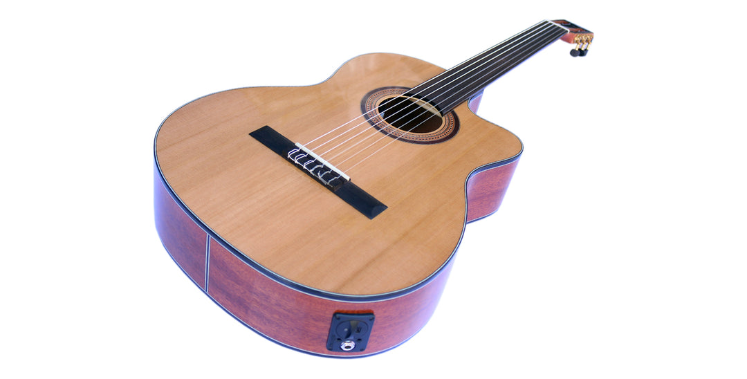 Professional Fretless Classical Guitar With EQ CP-4