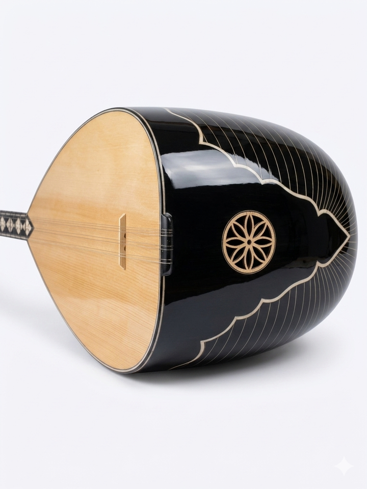 Walnut Ahmet Kaya tribute baglama saz KAYA-4 by Sala