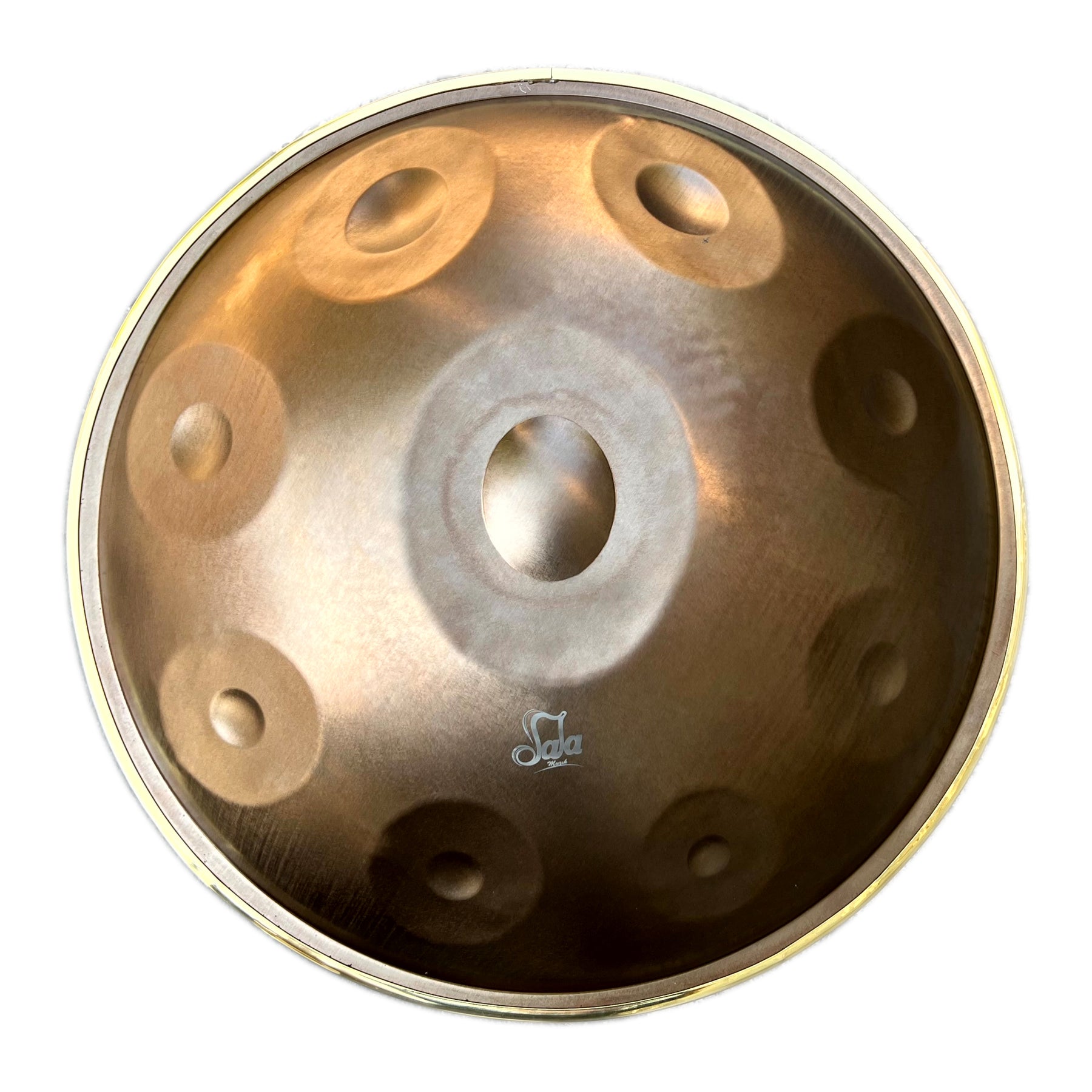 9 Notes Stainless Handpan Hang Drum Percussion Musical Instrument VIRA-4