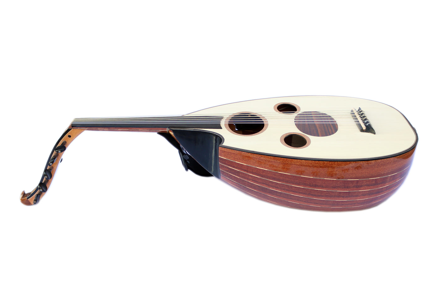 Left Handed Professional Arabic Electric Oud AOH-6L