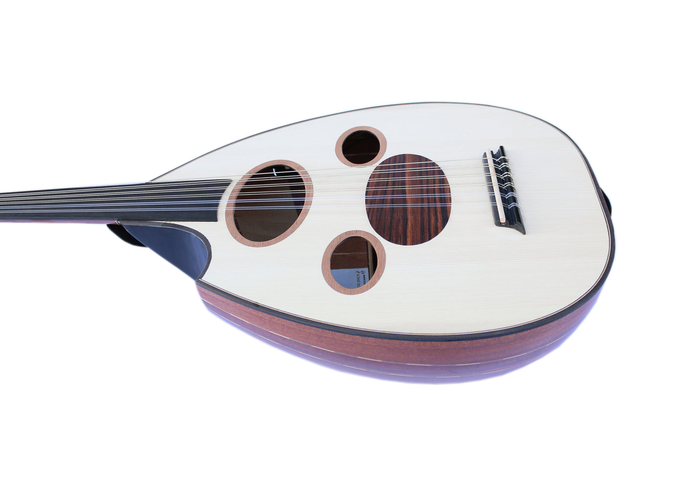 Left Handed Professional Arabic Electric Oud AOH-6L