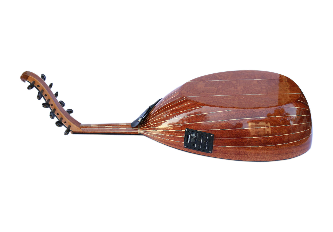 Left Handed Professional Arabic Electric Oud AOH-6L