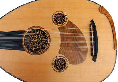 Special Left Handed Turkish Oud MRS-22L By Miras