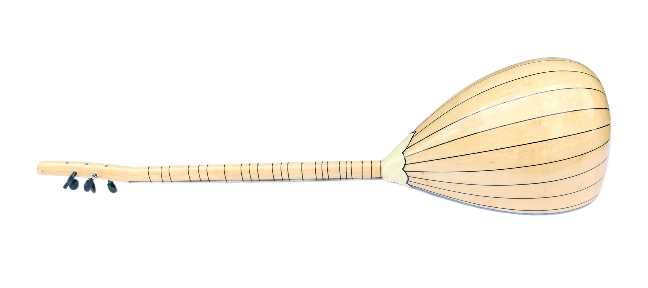 Left Handed Long Neck Electric Saz Baglama Dest W2L