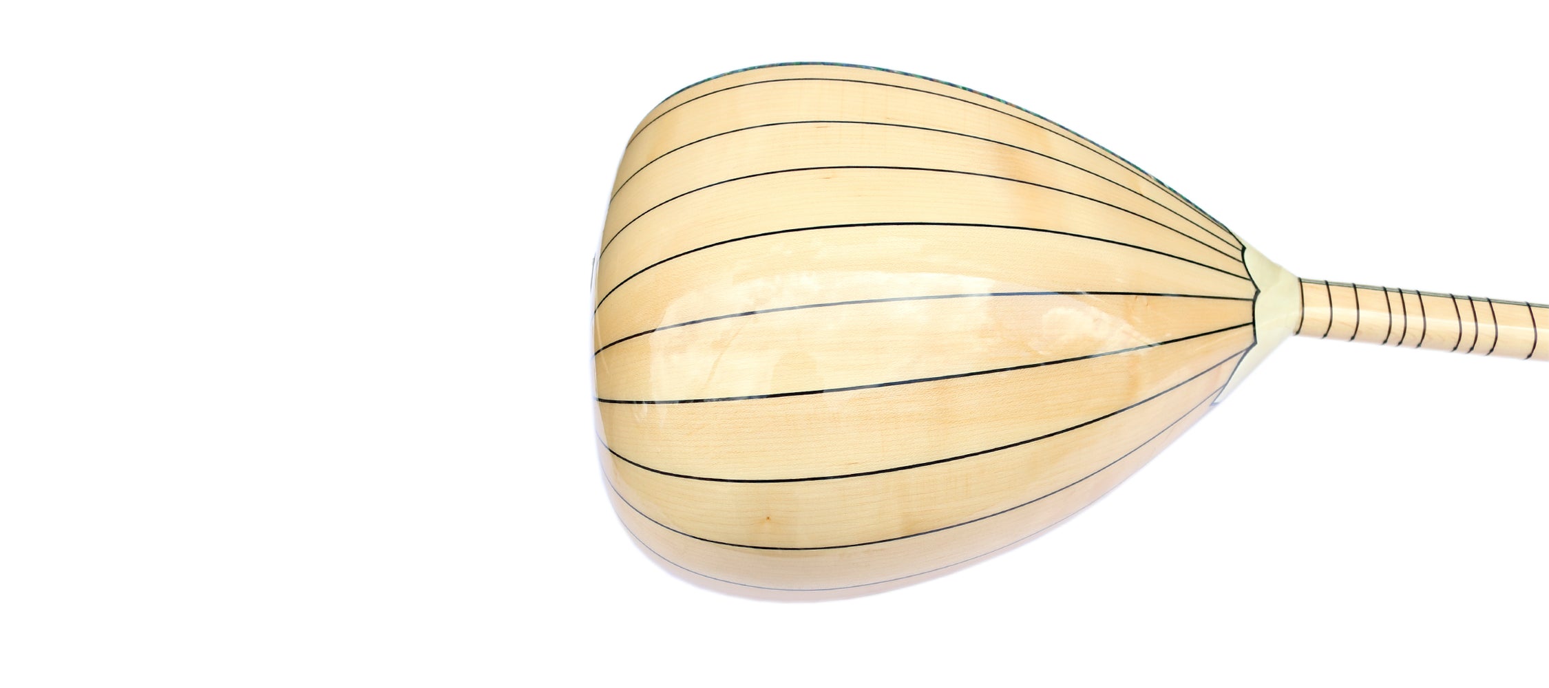 Left Handed Long Neck Electric Saz Baglama Dest W2L