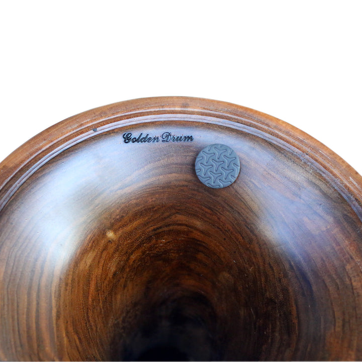 Goldendrum walnut tombak TGD-3 concert Persian percussion with natural skin head
