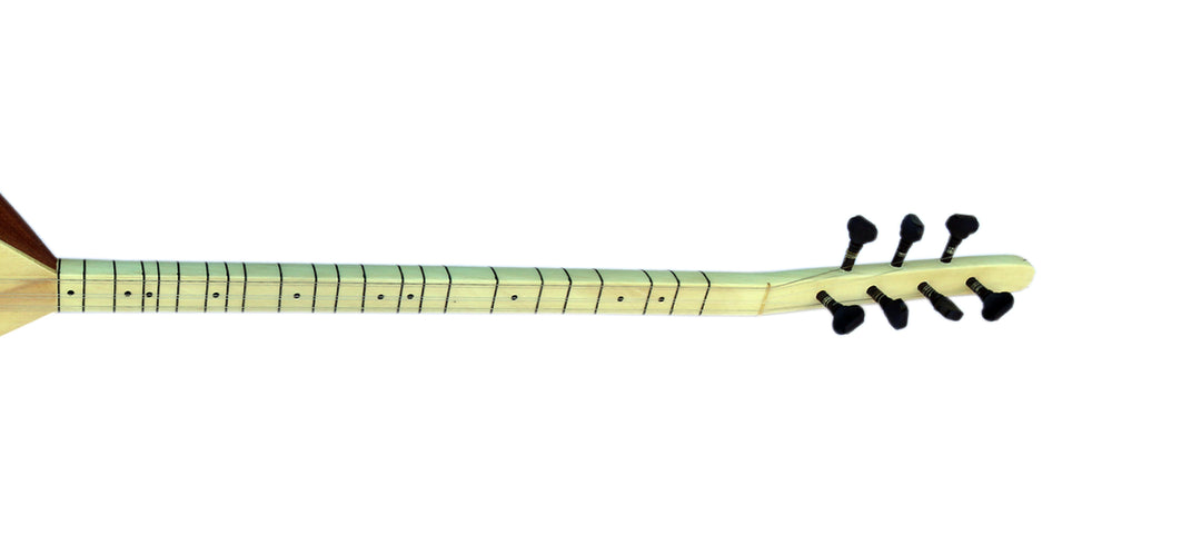 Long neck mahogany baglama saz ALB-205 with 82cm scale by Sala Muzik