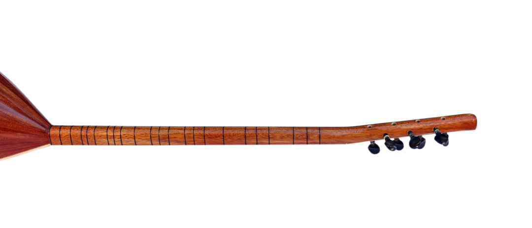 Handmade mahogany long neck baglama MSL-101-2