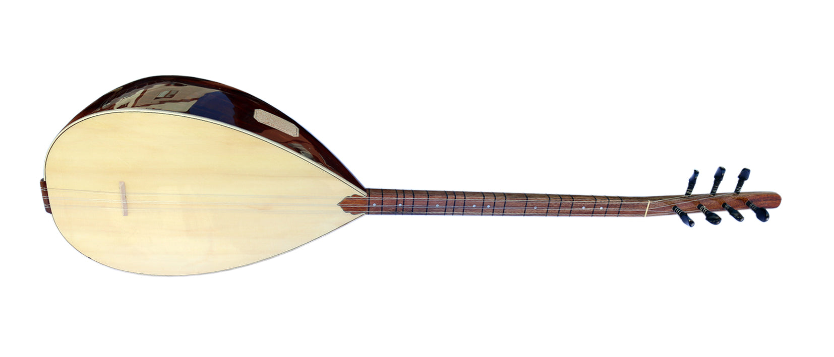 Baglama Saz MSS-105, genévrier à cou court professionnel turc