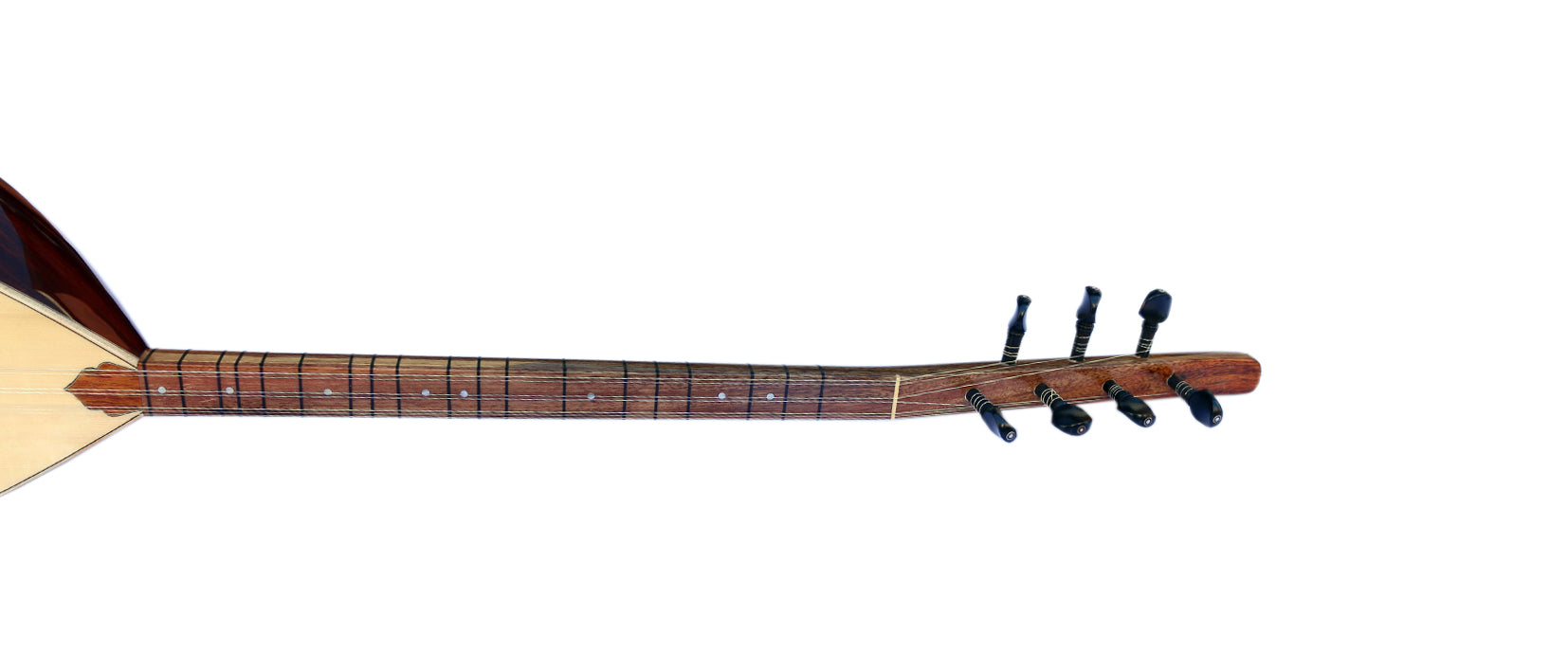 Baglama Saz MSS-105, genévrier à cou court professionnel turc