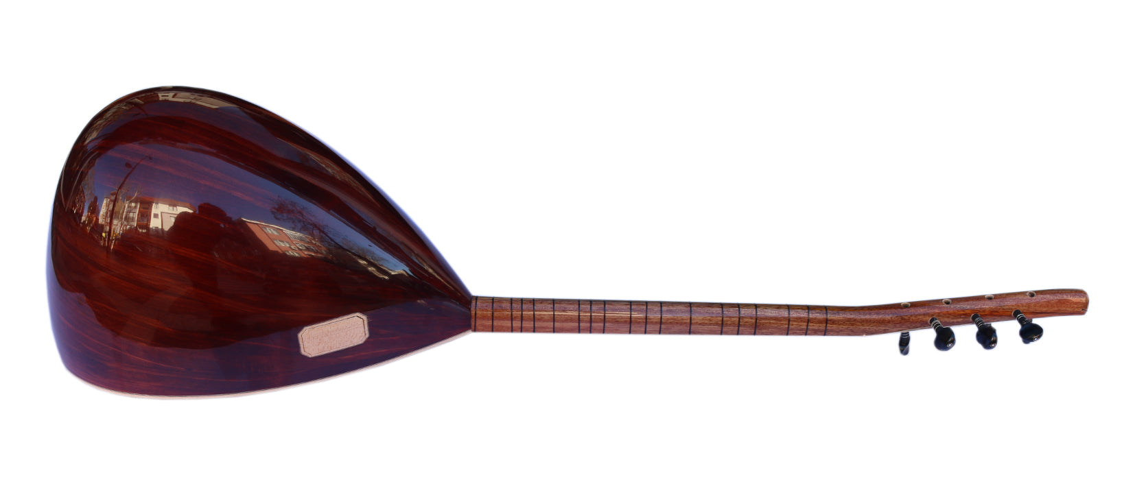 Baglama Saz MSS-105, genévrier à cou court professionnel turc