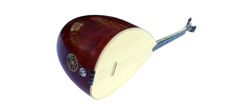 Juniper and spruce short neck electric saz ASB-305 with maple neck by Sala