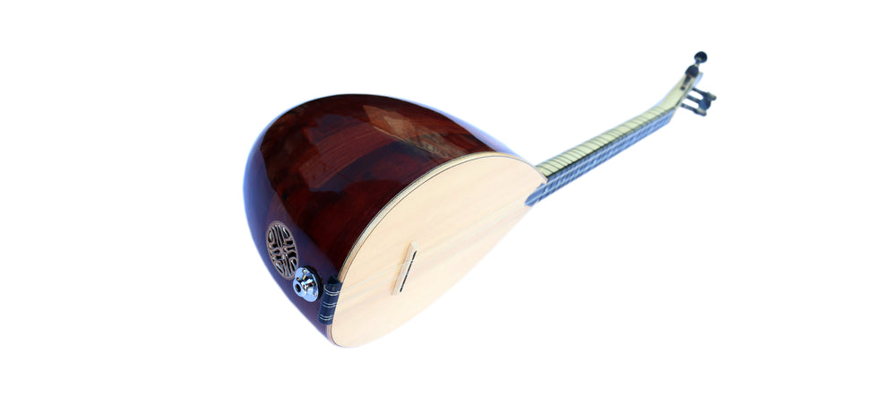Juniper and spruce Turkish cura AC-304 with maple neck and pickup by Sala