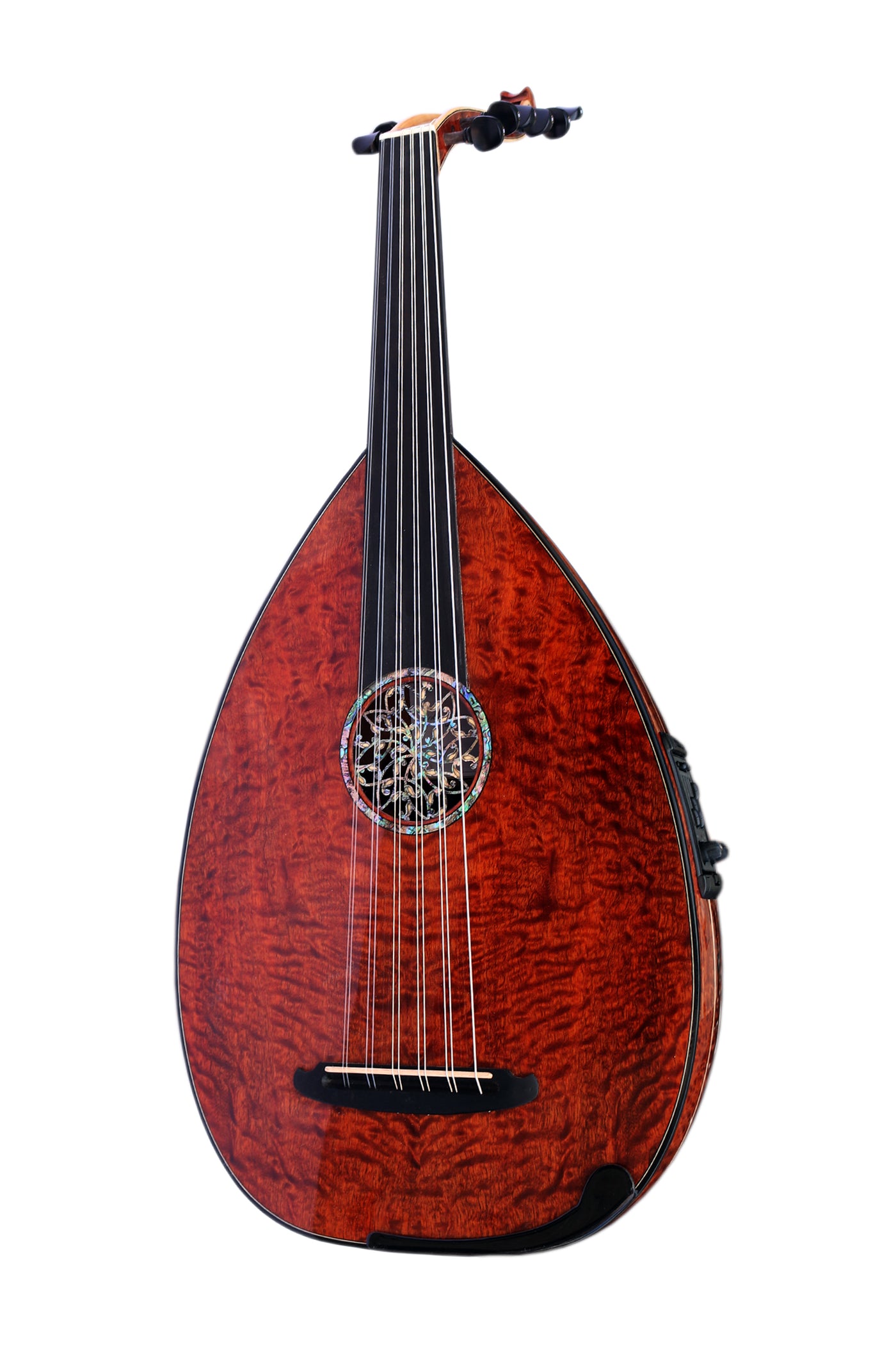 Special Left Handed Electric Turkish Oud UNQ-20EL By Miras