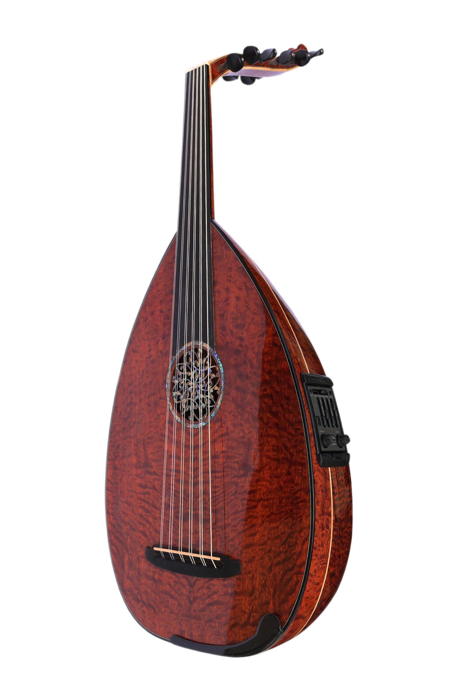 Special Left Handed Electric Turkish Oud UNQ-20EL By Miras