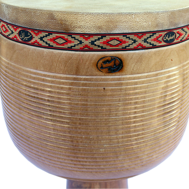 Shirani Persian tombak SHZ-202 luthier instrument with natural skin head