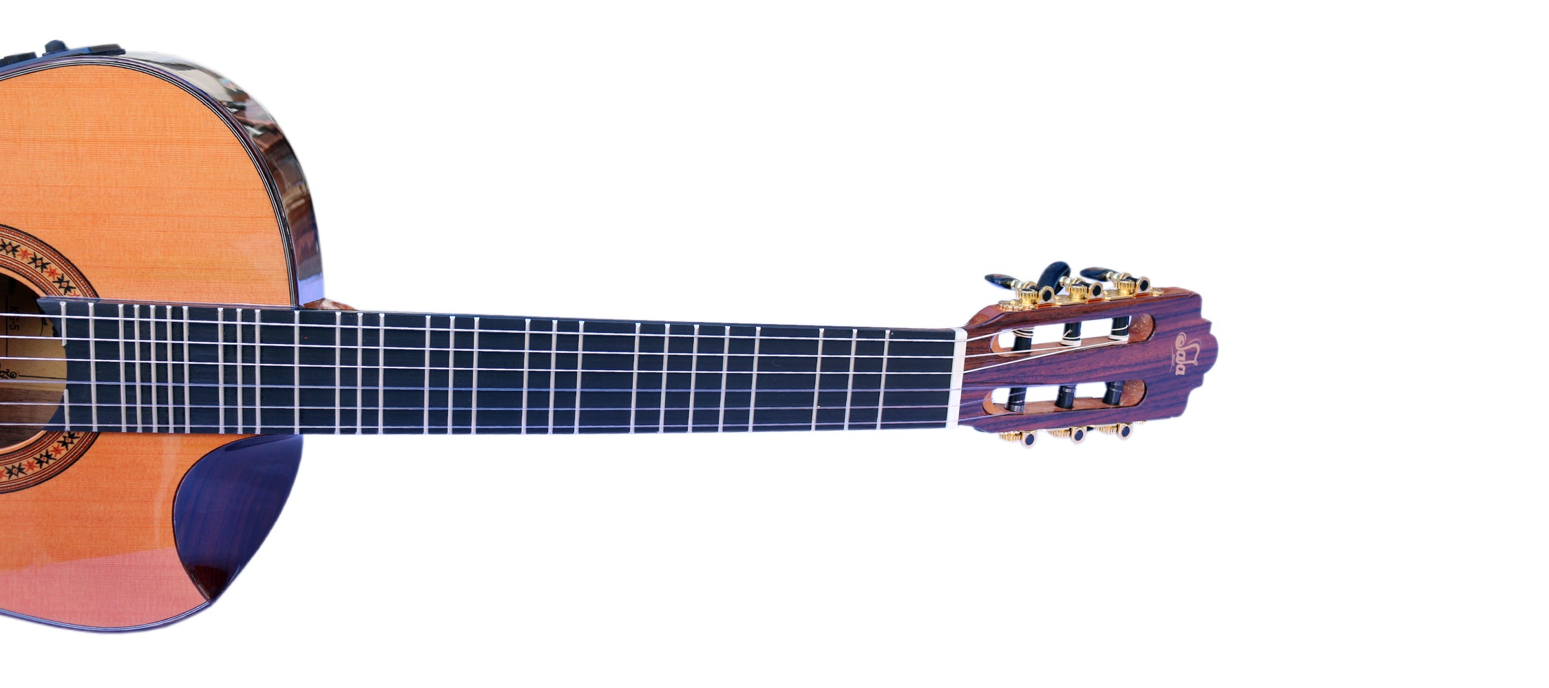 Professionelle mikrotonale elektrische Konzertgitarre mit Equalizer KG-5