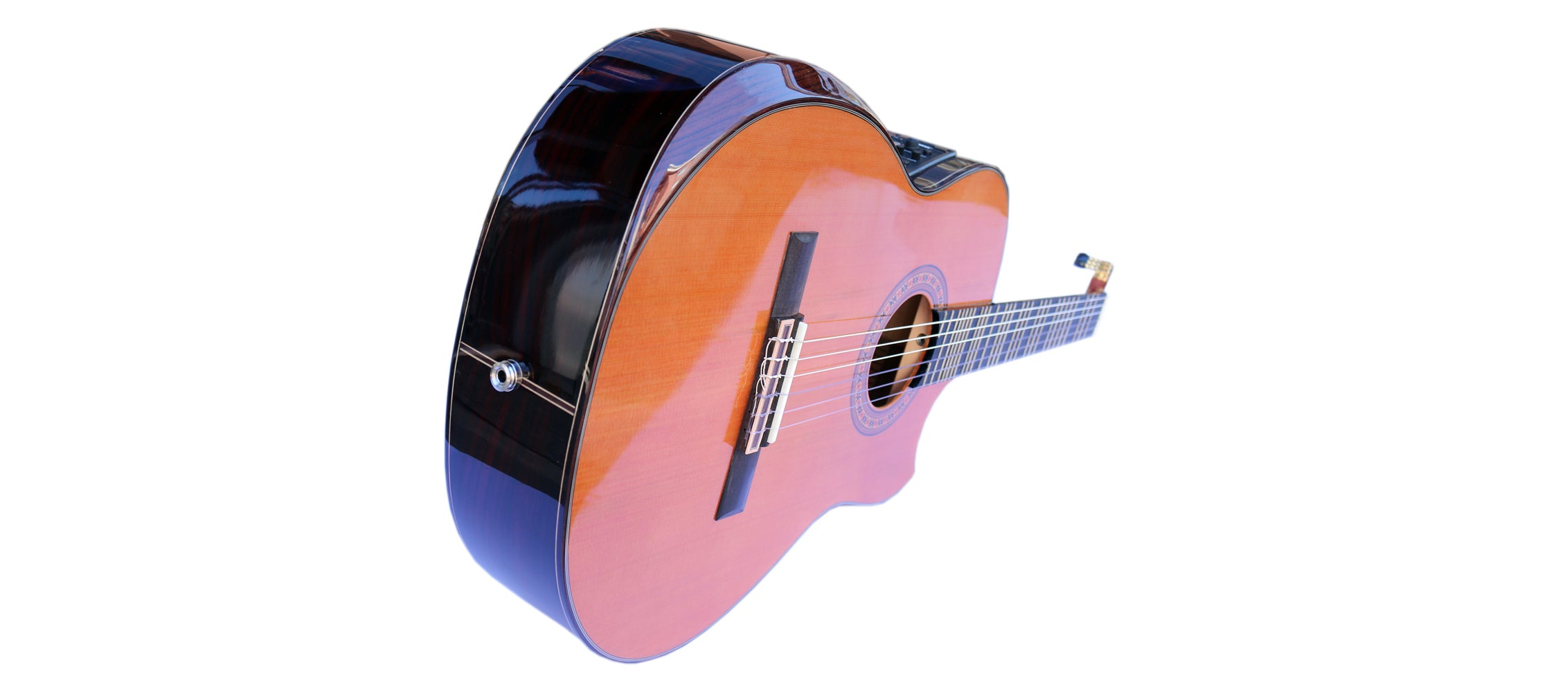 Professional Microtonal Electric Classical Guitar With Equalizer KG-5