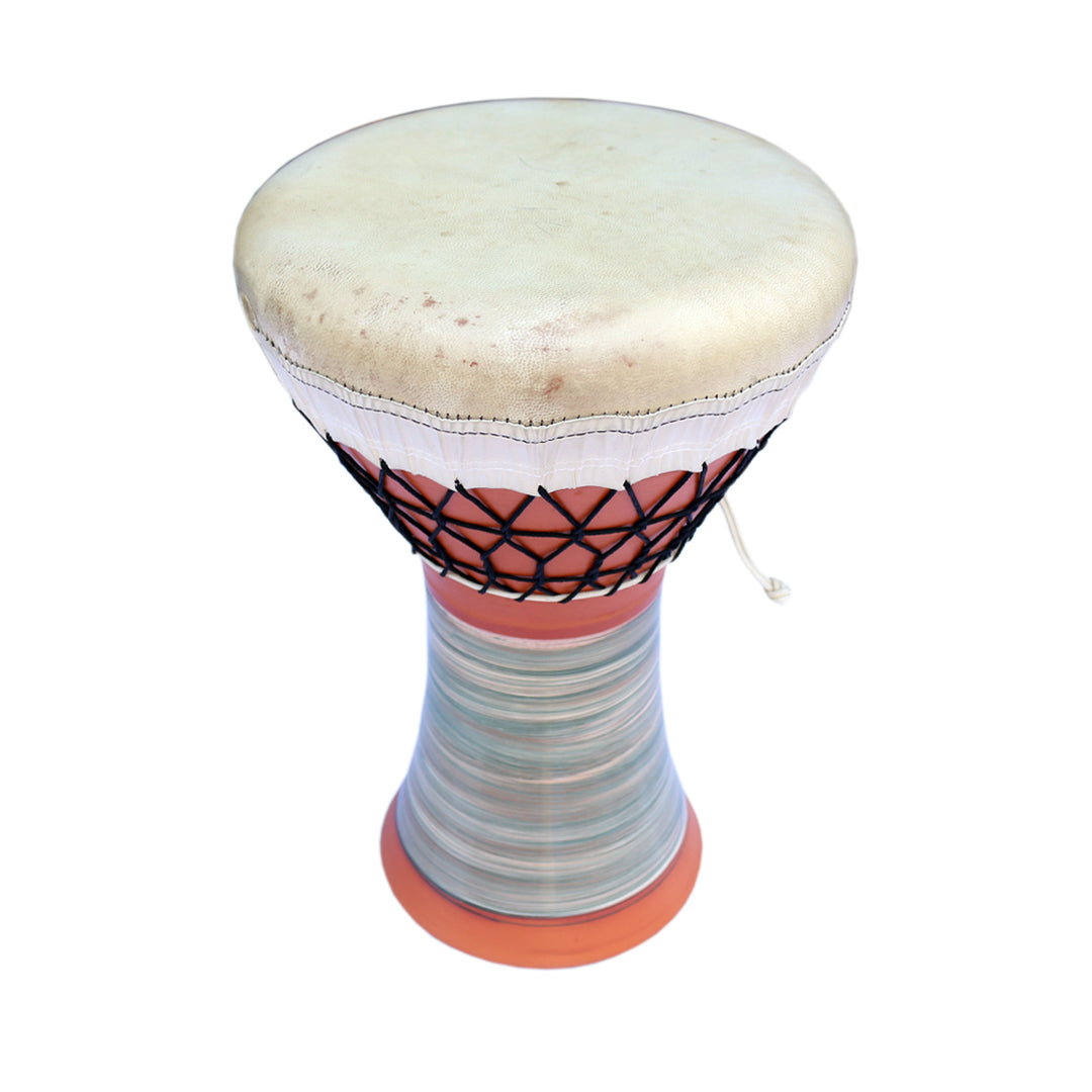 Buy Professional Solo Ceramic Darbuka KIK-3 - Ceramic Body, Goat Skin