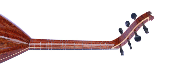 Special electric Turkish lavta LAV-4E by Miras short-neck fretted lute with pickup