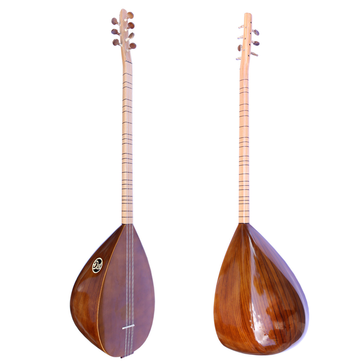 Turc Long Neck Mulberry Baglama Saz ASL-111