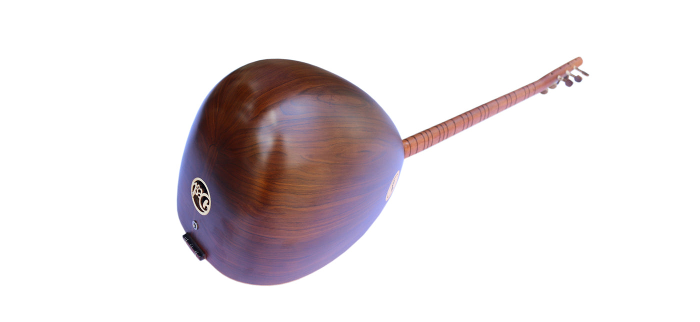 Türkische professionelle Baglama Saz MSS-101 aus Mahagoni mit kurzem H Türkische professionelle Baglama Saz MSS-101 aus Mahagoni mit kurzem H