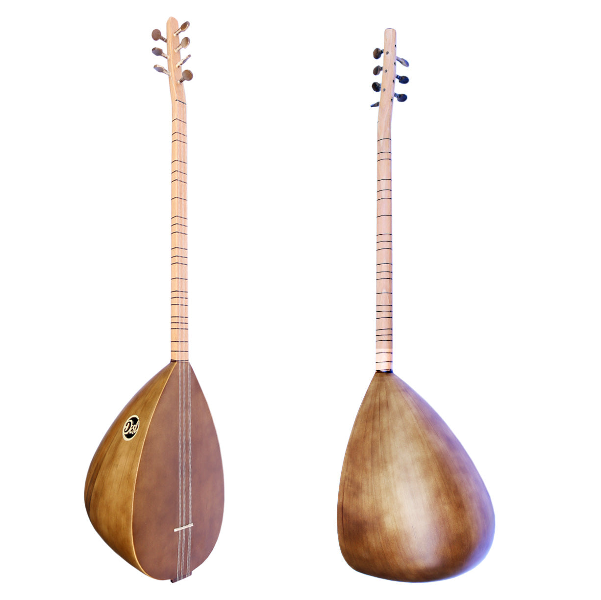 Baglama Saz de mûrier à long cou de qualité turque ASL-109