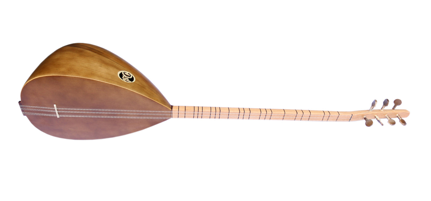 Baglama Saz de mûrier à long cou de qualité turque ASL-109