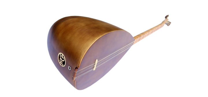 Handmade mulberry long neck baglama ASL-109