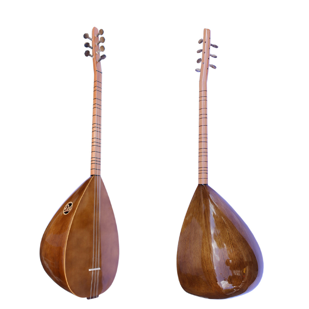 Short neck mahogany baglama saz ASK-111P with spruce soundboard by Dest