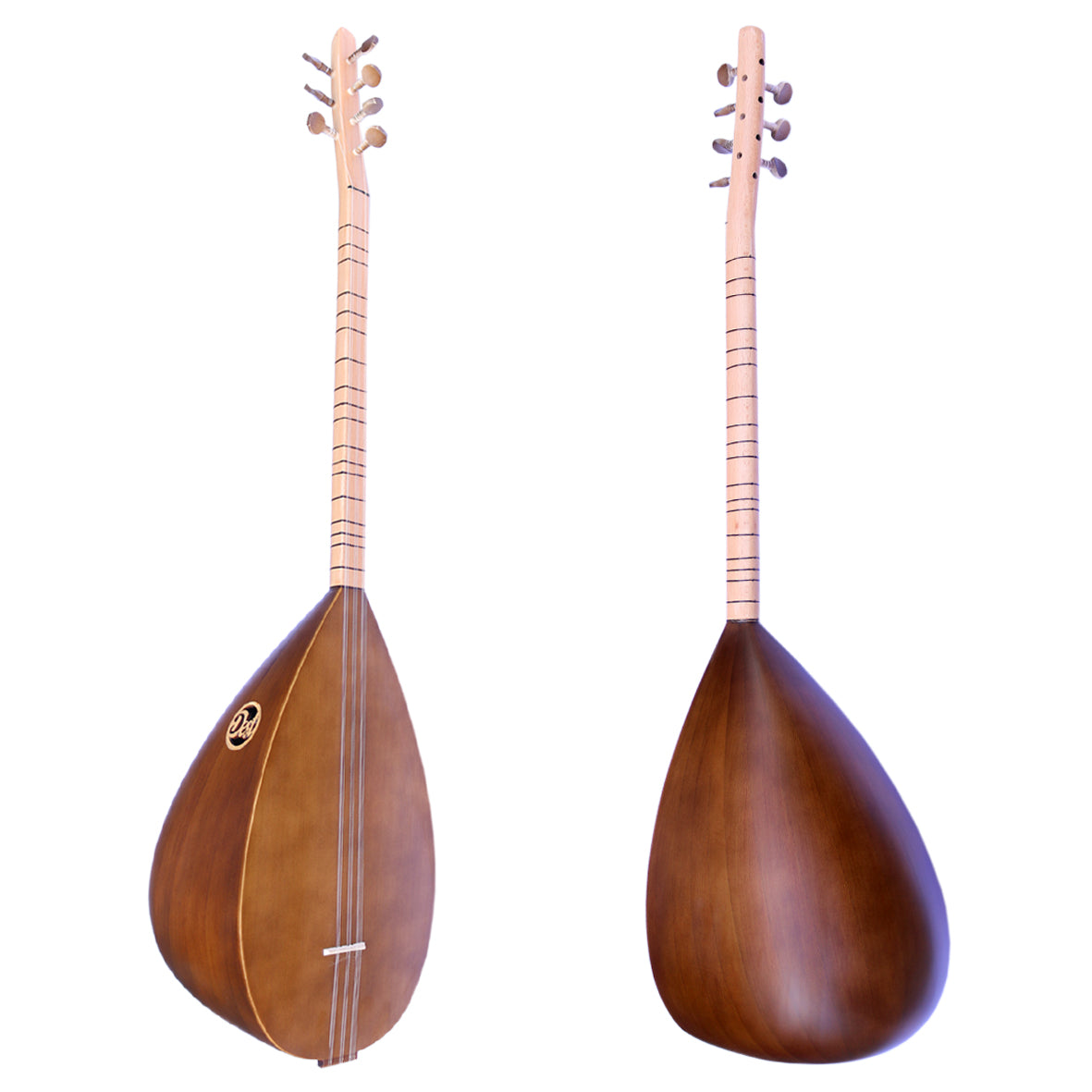 Qualité turque Cou court Mulberry Baglama Saz ASK-109