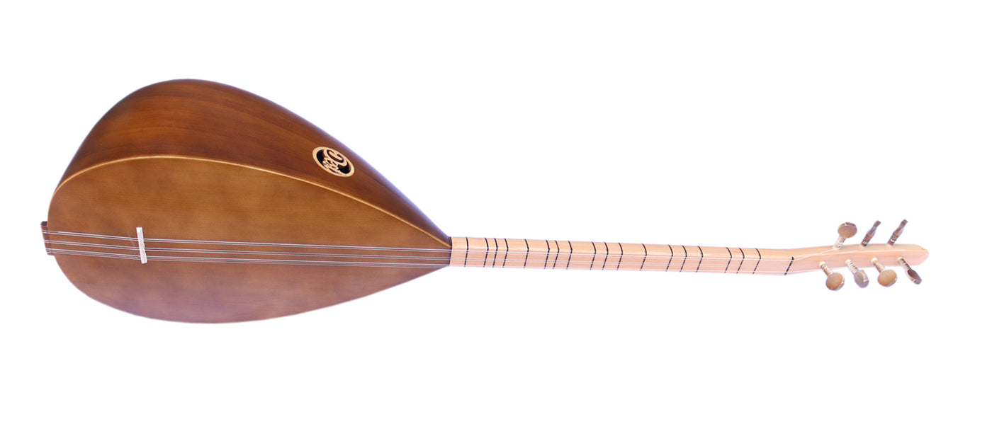 Turkish Quality Short Neck Mulberry Baglama Saz ASK-109