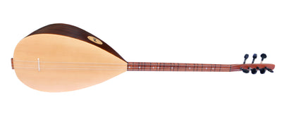 Baglama Saz ASK-201 aus Mahagoni mit kurzem Hals in türkischer Qualität