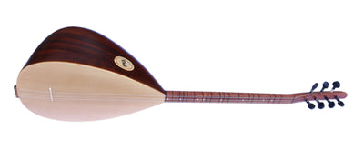 Baglama Saz ASK-201 aus Mahagoni mit kurzem Hals in türkischer Qualität