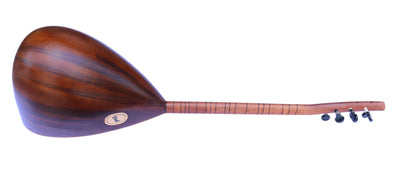 Baglama Saz ASK-201 aus Mahagoni mit kurzem Hals in türkischer Qualität