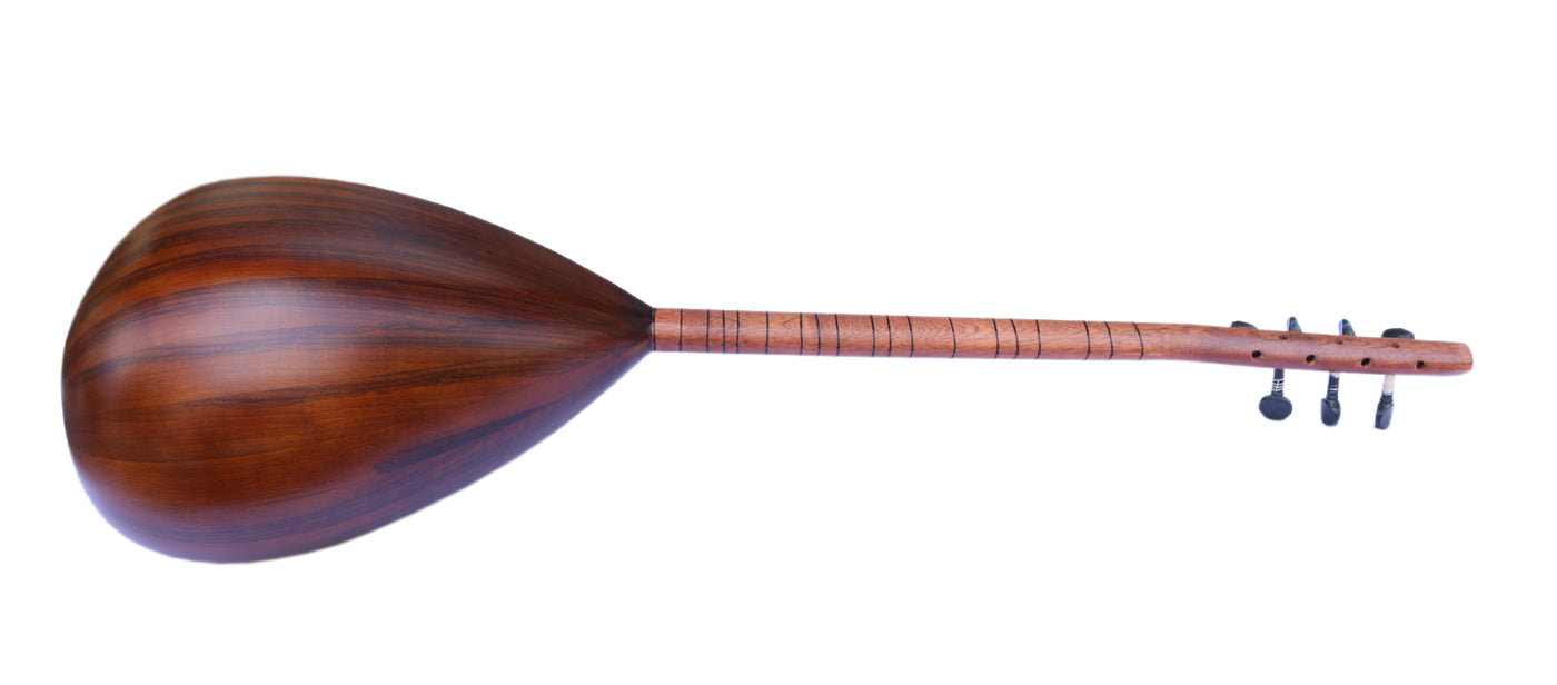 Baglama Saz ASK-201 aus Mahagoni mit kurzem Hals in türkischer Qualität