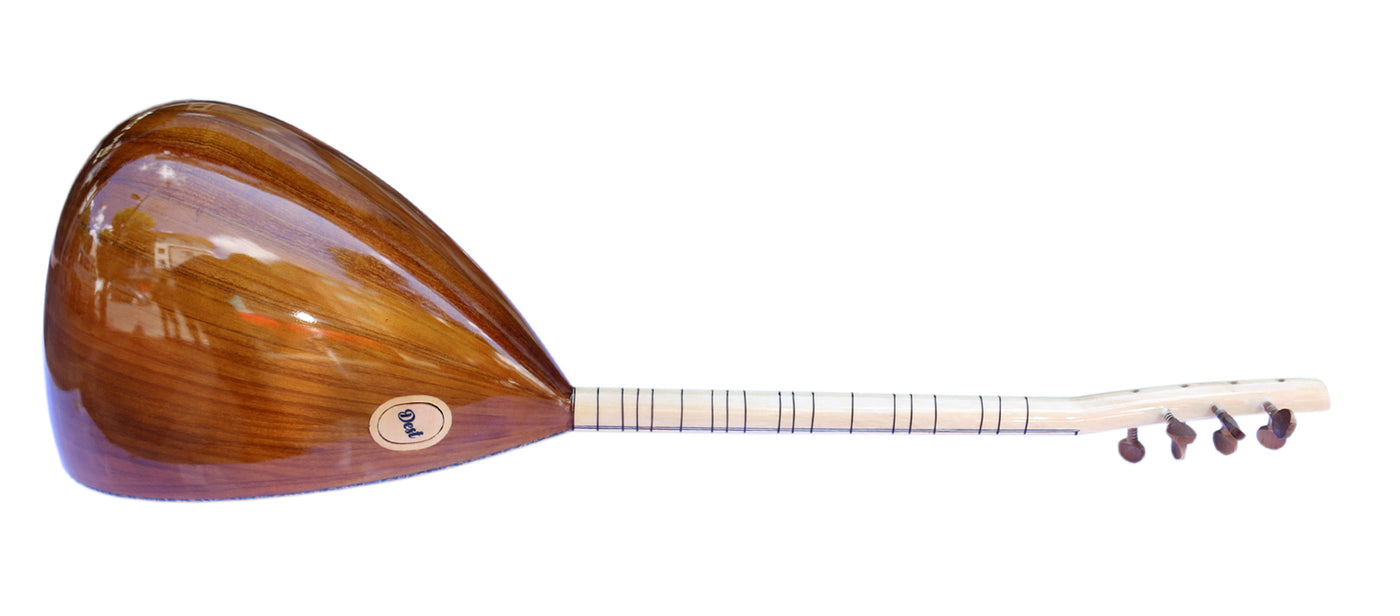 Maulbeer-Baglama Saz ASK-306 mit kurzem Hals, türkische Qualität